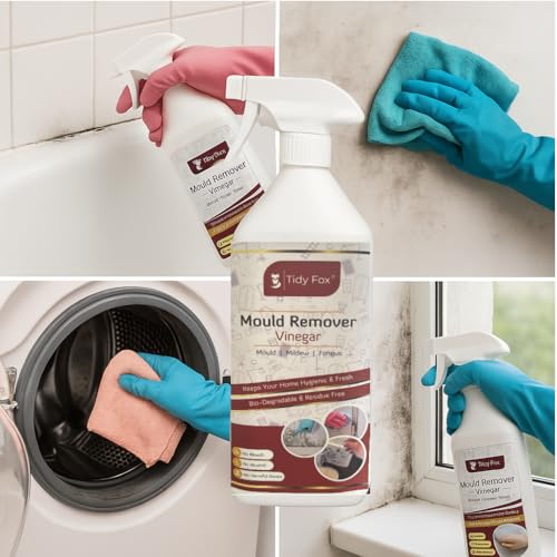 TIDY FOX Vinegar Based Mold Remover/Ecofriendly/With Spray / 1 Ltr - Image 4