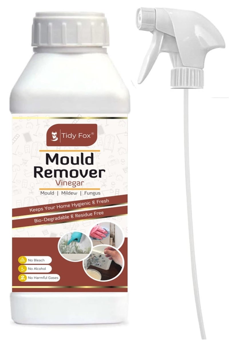TIDY FOX Vinegar Based Mold Remover/Ecofriendly/With Spray / 1 Ltr - Image 1