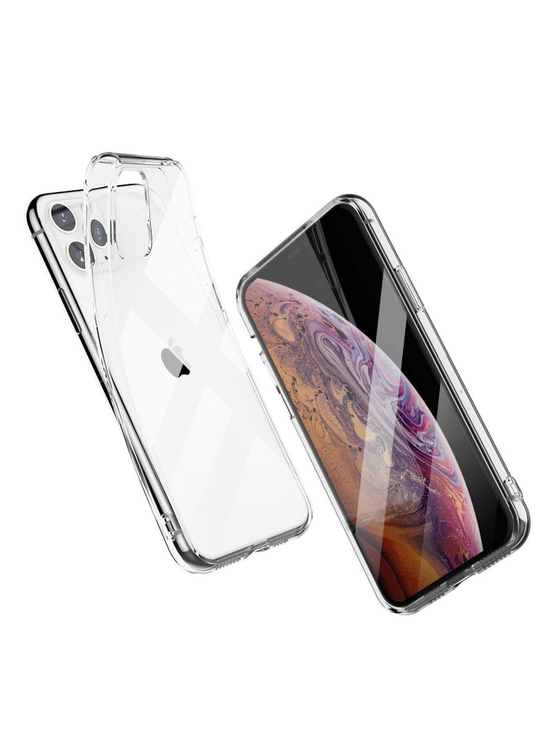 ten.tech Transparent mobile phone protection cover iPhone 11 Pro max made of heat-resistant polyurethane and anti-scratches from TenTech - transparent  - Image 1
