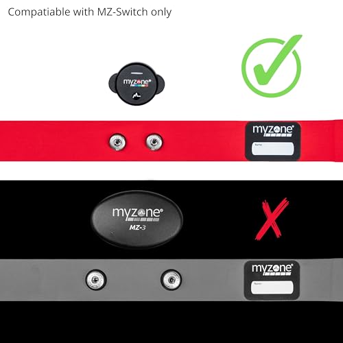 MYZONE MZ-Switch Adjustable Replacement Chest Strap (Medium) – Comfortable & Secure Fit for Fitness Tracking, Ideal for Home Workouts & Gym Training - Image 4
