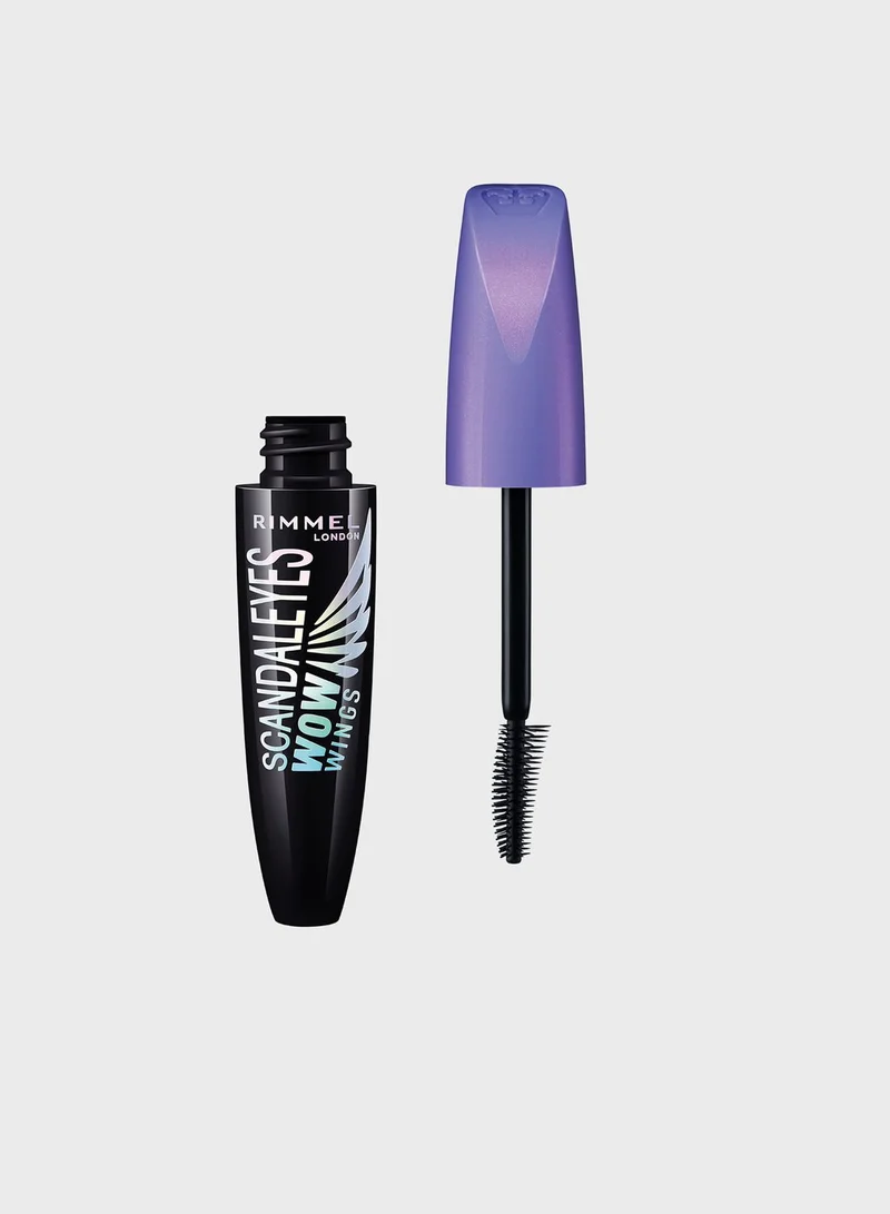 RIMMEL LONDON Rimmel Scandaleyes Wow Wings Mascara – 003 – Extreme Black, 12ml