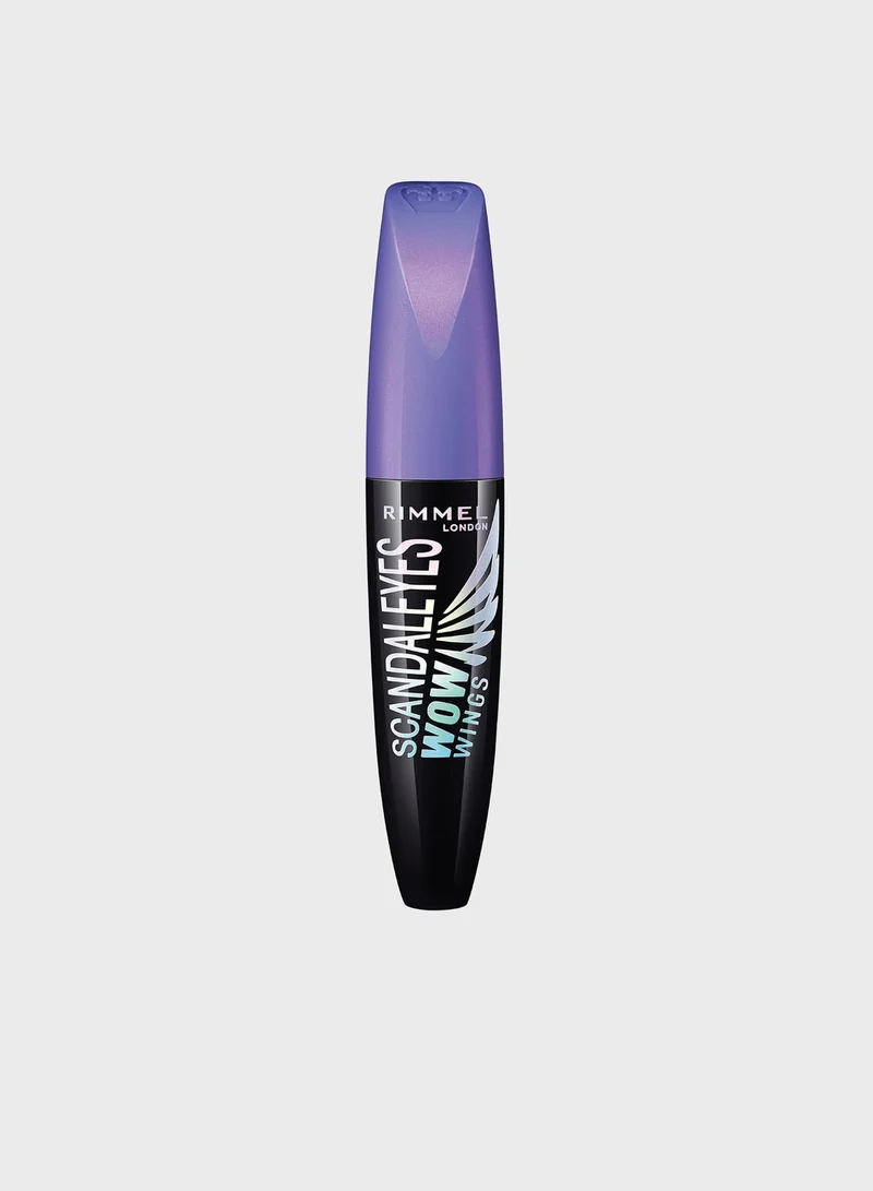 RIMMEL LONDON Rimmel Scandaleyes Wow Wings Mascara – 003 – Extreme Black, 12ml