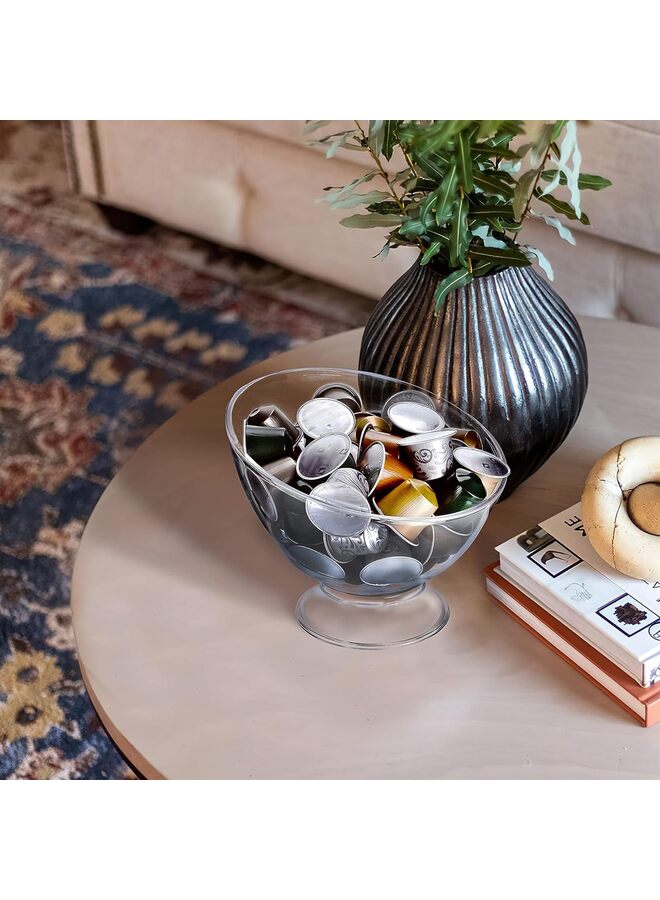 حامل كبسولات القهوة، حامل أكواب K شفاف من البلاستيك، حامل كبسولات قهوة الإسبريسو للطاولة الصغيرة، تخزين كبسولات القهوة لأكواب K، منظم كبسولات وحامل كريمة لمقهى القهوة - Image 5