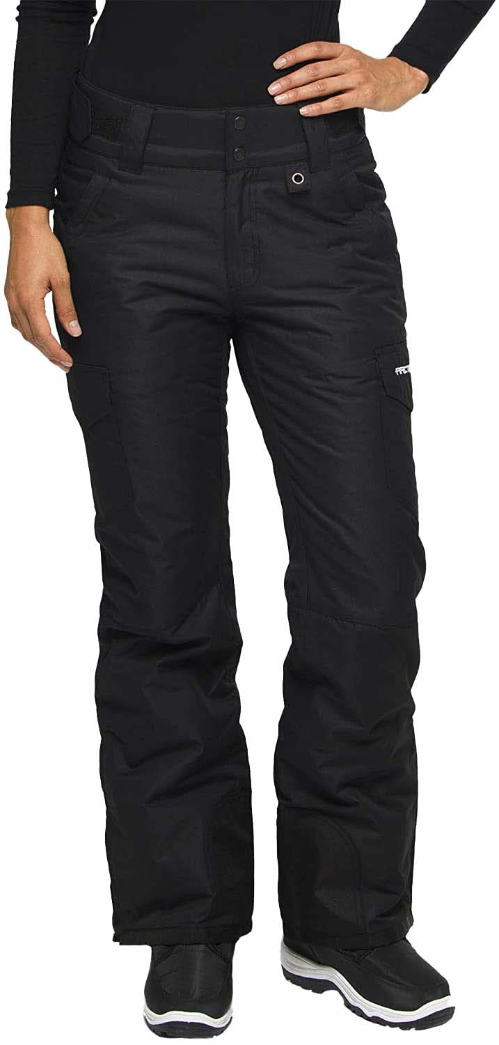 Arctix Women's Snow Sports Insulated Cargo Pants, Black, X-Large - Image 5