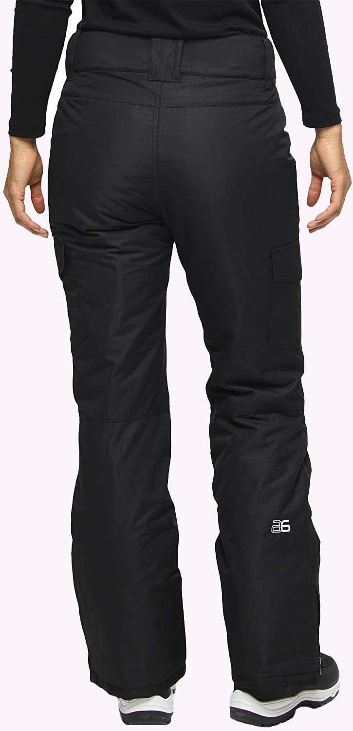 Arctix Women's Snow Sports Insulated Cargo Pants, Black, X-Large - Image 2