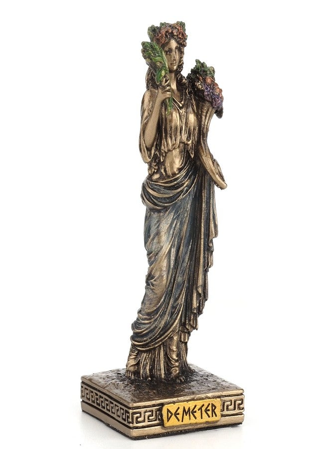 Veronese Design Greek Gods Miniature Figurine (Demeter, Bronze) - Image 2