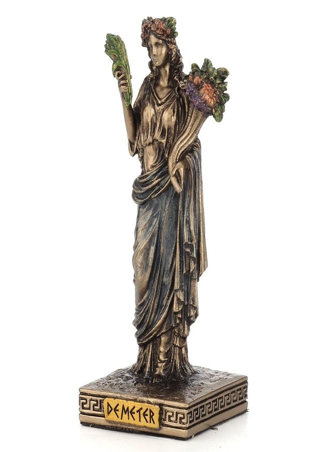 Veronese Design Greek Gods Miniature Figurine (Demeter, Bronze) - Image 4