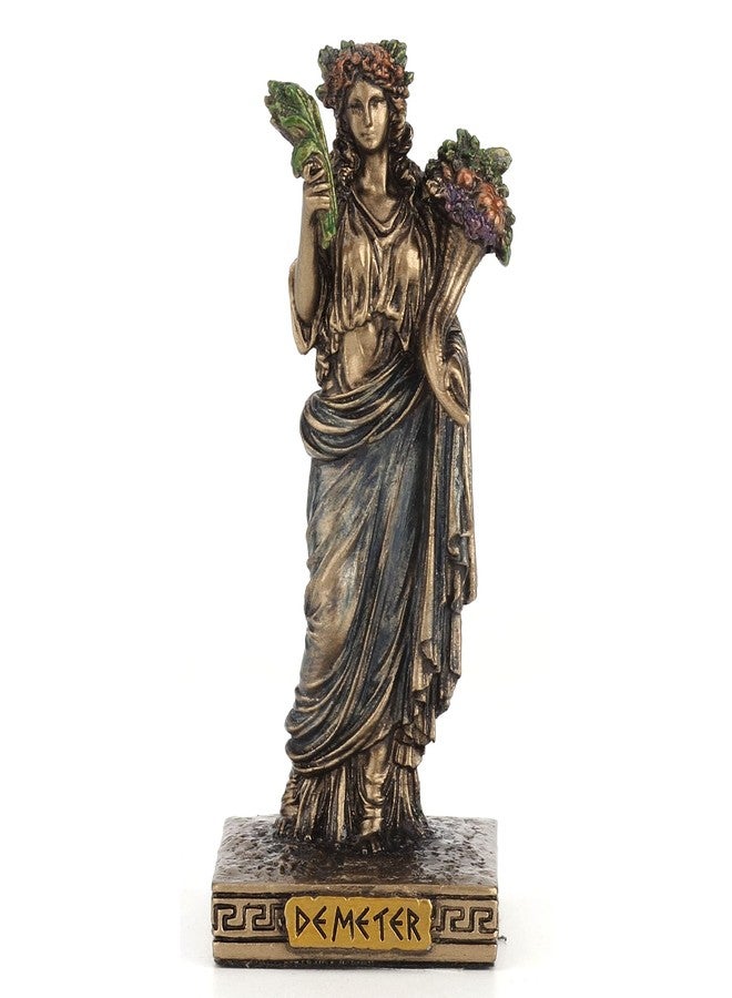 Veronese Design Greek Gods Miniature Figurine (Demeter, Bronze) - Image 1