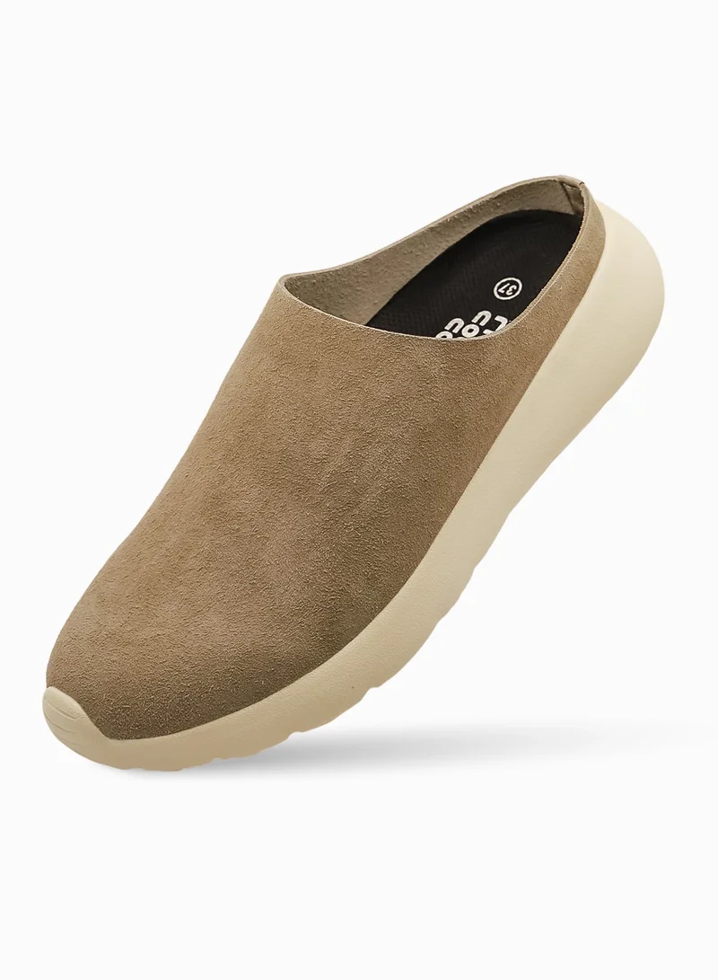 DUOZOULU CL Flow Synthetic Suede Mule