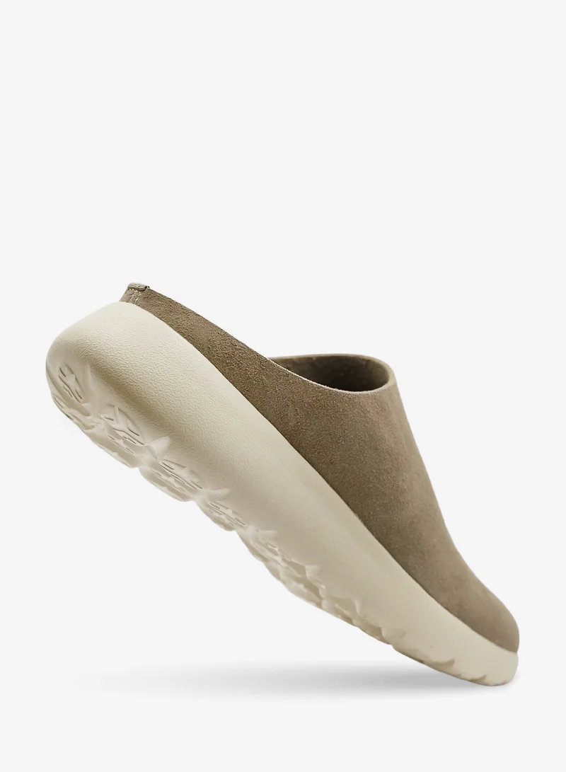DUOZOULU Taupe CL Flow Synthetic Suede Mule  | Best Price UAE