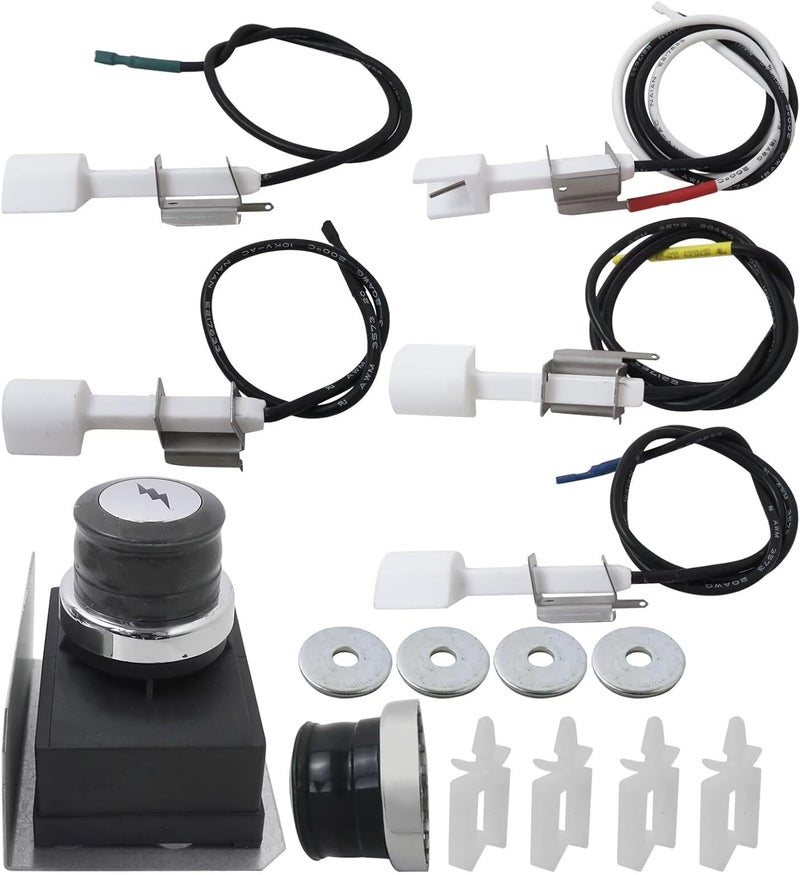 Post-order arranged dispatch Universal Grill Ignition Kit for Weber Grills - Compatible with Genesis 300 Series Cross product combo compatible Daily life matching design Cost effective fine quality Global standard processed material Regulated warehouse storage Easy lifting build Upgraded classic design Air & land transit compatible Extra part combo compatible Cross-material combo compatible Consistent steady quality Flexible anti-break Compact design Multi-price design picks On-demand local restock All governorates deliver Market diverse application fit All item simple matching build Gulf market trial optimized design Hanging space save Simple multi-feature practical build Various size alternatives Gulf popular simple design Daily wear upgraded resistant material - Image 2