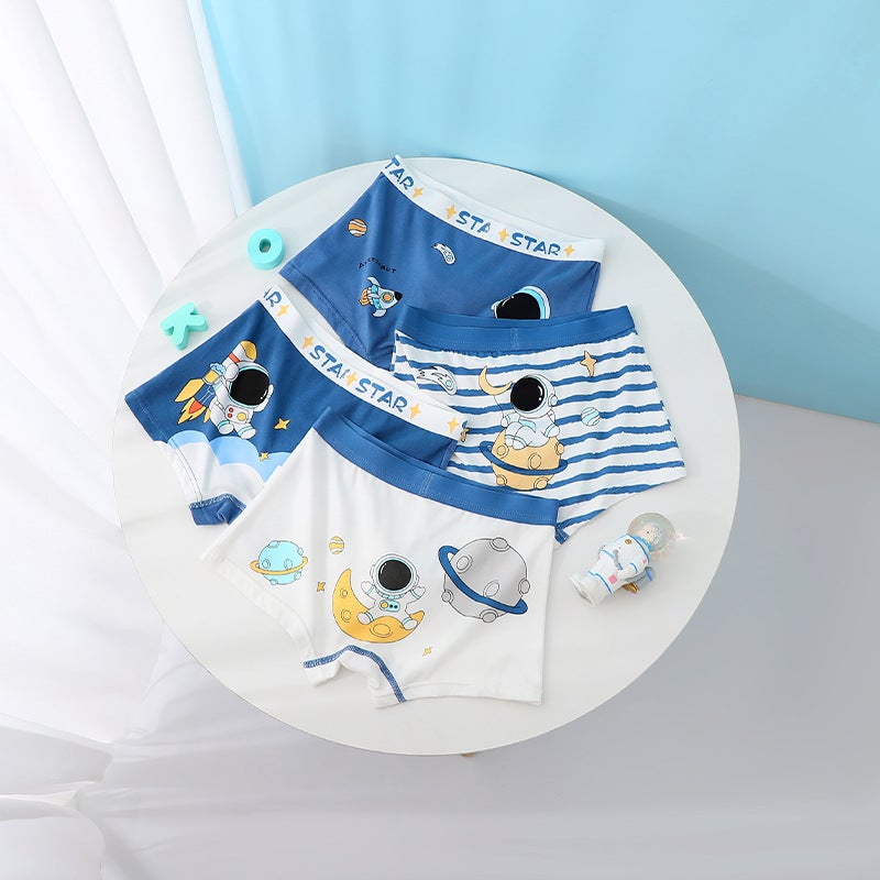 Boys Cotton Cartoon Briefs Comfort Fit 4-3305D 