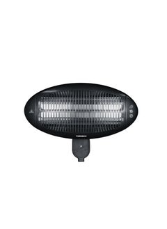 TORNADO TORNADO Wall Mounted Halogen Heater 2000 Watt Black THH-2000W  - Image 3