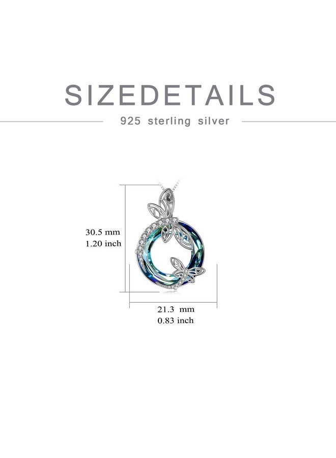 TOUPOP Dragonfly Gifts For Women Sterling Silver Dragonfly Pendant Necklace Birthday Christmas Gifts For Women - Image 4