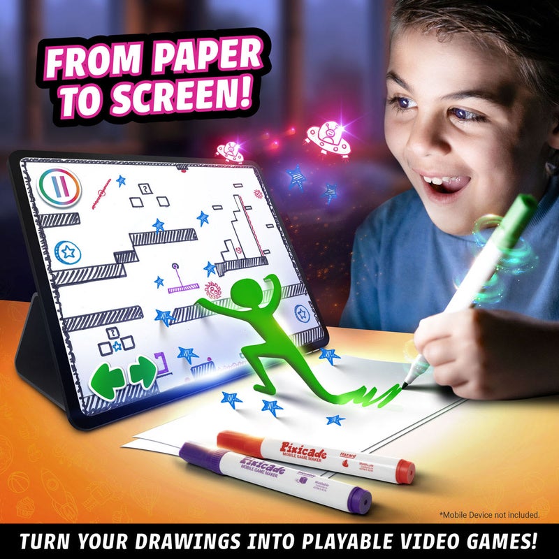Pixicade Draw Your Own Games! Mobile Game Maker Kit - Image 2