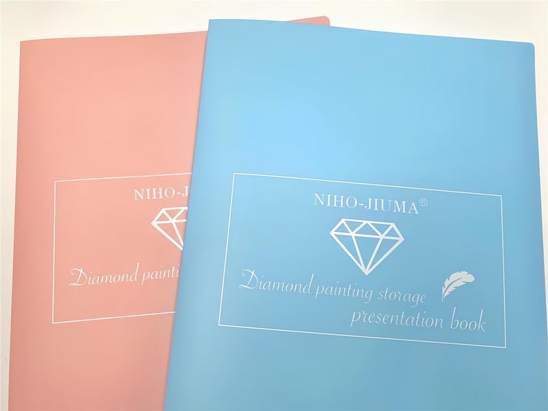 NIHOJIUMA NIHO-JIUMA A3 Diamond Art Storage Book - 40 Pages Portfolio Organizer for 12x16 Inch Paintings, Fits 30x40cm Canvases | Diamond Painting Accessories - Image 5