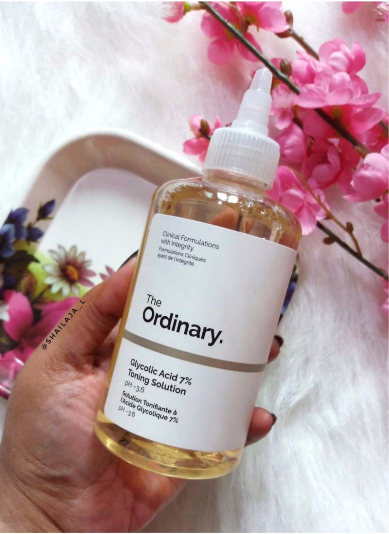 The The Ordinary Acid 7% Exfoliating Toner Clear 240ml  - Image 4