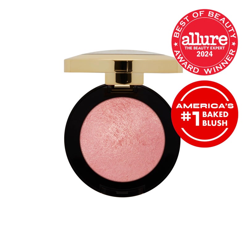 Milani Baked Blush, Powder Blush for Cheeks, Cruelty Free Makeup - Shape, Contour & Highlight Face for a Shimmery or Matte Finish -Petal Primavera - Image 3