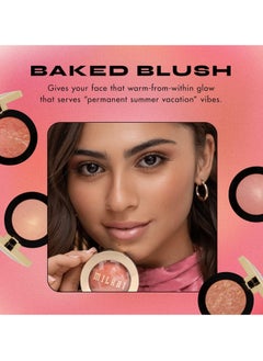 MILANI Milani Baked Blush - Petal Primavera (0.12 Ounce) Cruelty-Free Powder Blush - Shape, Contour & Highlight Face for a Shimmery or Matte Finish  - Image 3