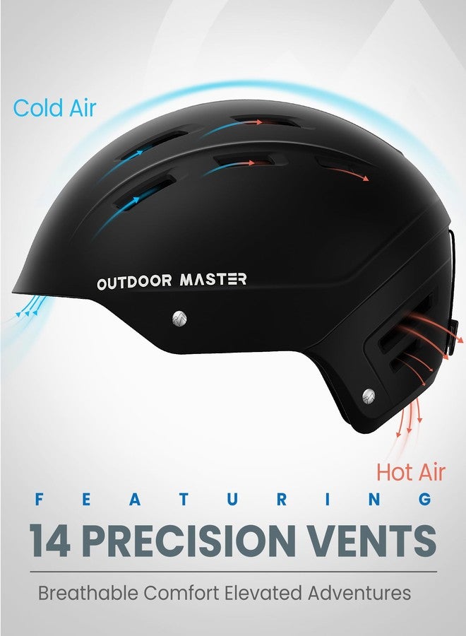 اوت دور ماستر خوذة التزلج OutdoorMaster Kelvin II - خوذة رياضية ثلجية وخوذة للتزلج على الجليد للرجال والنساء والشباب - Image 4