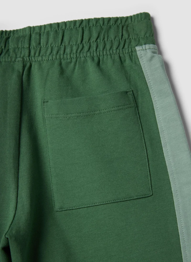 Ovs  OVS Children'S Green Cotton Shorts With Regular Fit for Men | Best Price UAE