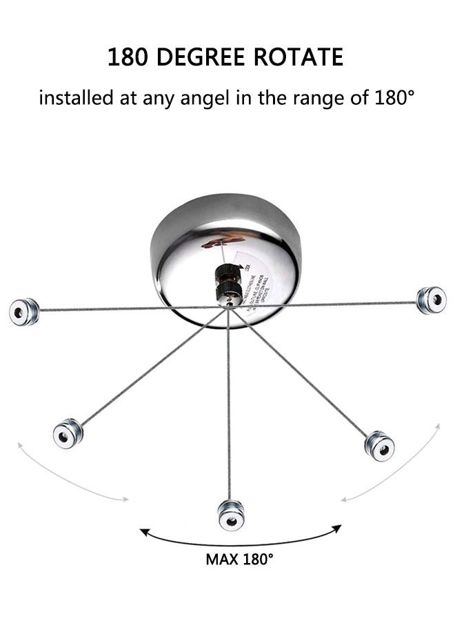 وهاواي 304 Stainless Steel  Clothesline for Hanging Drying Bathroom, Laundry, Hotel, Indoor and Outdoor,Retractable Shower Clothesline 2.8M with Adjustable Stainless Steel Rope String Line - Image 5