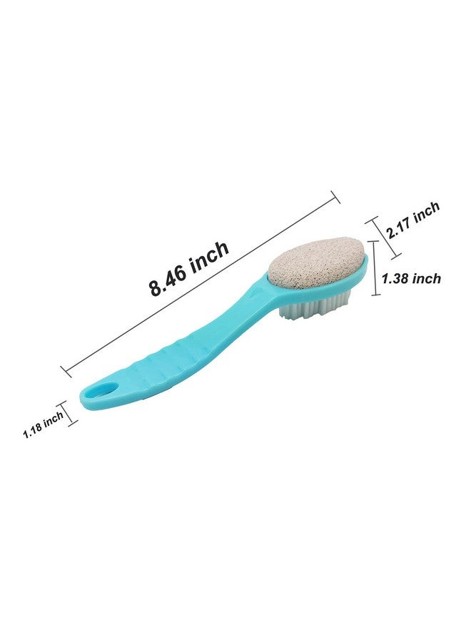 WAFJAMF WAFJAMF Foot Stone Brush Exfoliating Brush Shower Foot Srubber with Pumice(1 PCS Blue）  - Image 2