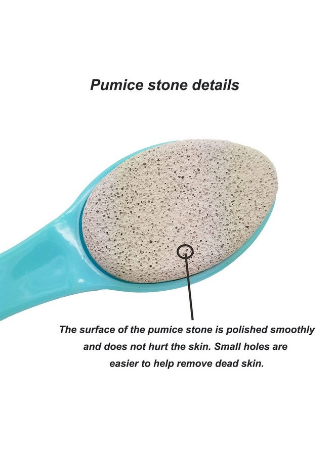 WAFJAMF WAFJAMF Foot Stone Brush Exfoliating Brush Shower Foot Srubber with Pumice(1 PCS Blue）  - Image 4