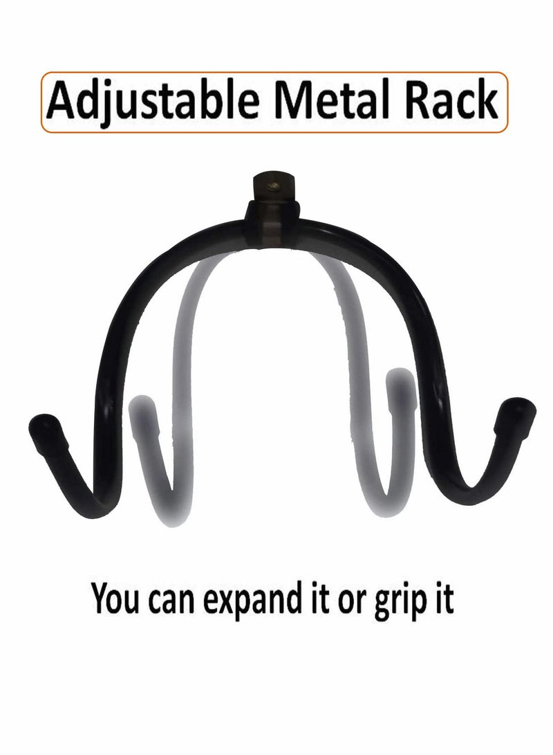 Y&D 2Pack Football Wall Mount Basketball Rack Universal Display Storage Holder - Image 5