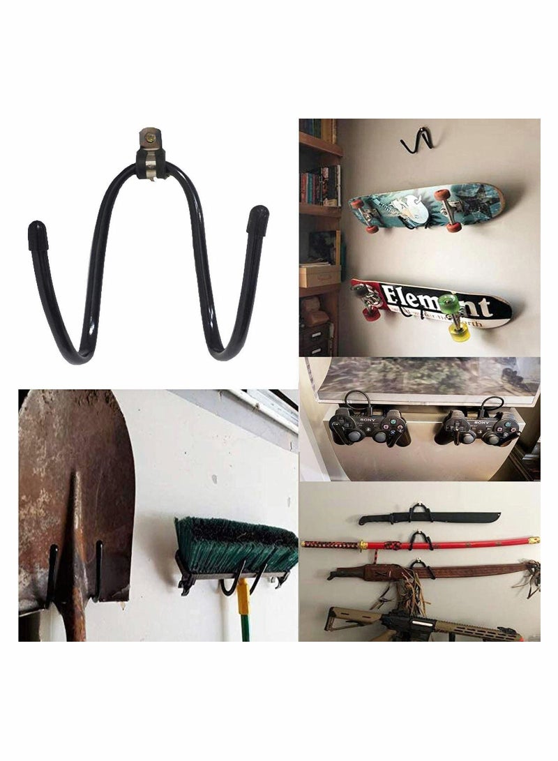 Y&D 2Pack Football Wall Mount Basketball Rack Universal Display Storage Holder - Image 3