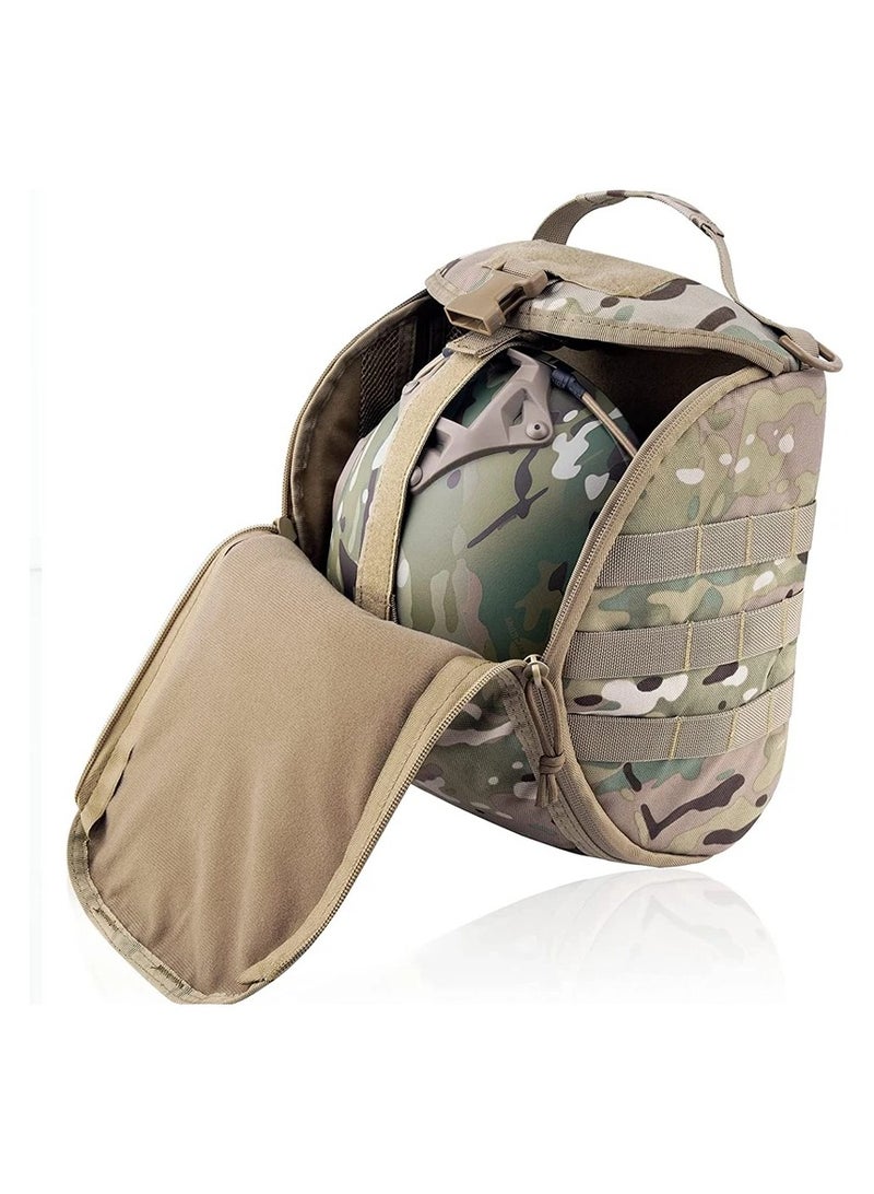 AROAQ Tactical Helmet Bag Pack Multi-Purpose Molle Storage Carrying Pouch for Sports Hunting Shooting Combat Helmets  - Image 1