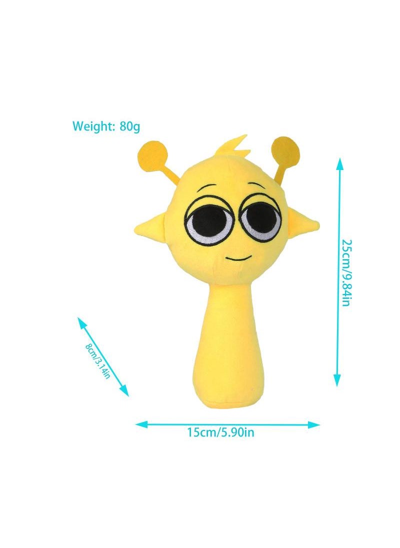 Y&D Sprunki Plush Toys, Sprunky Wenda & Gray Plushies Pillow Stuffed Animal Figure Dolls for Game Fans Gifts for Kids  - Image 2