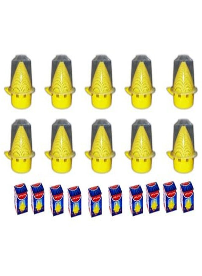 Pheromone Biological Fly Trap 10 Traps with 10 Pheromones