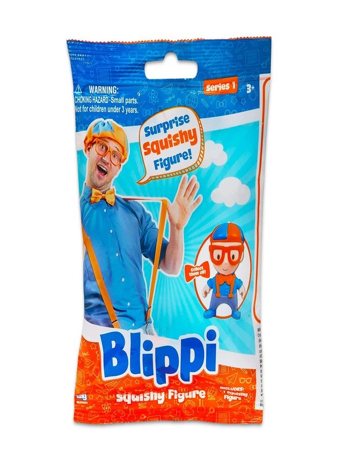 Blippi مجموعة ألعاب استحمام بليبي - حقيبة مفاجآت تحتوي على 6 قطع مع شخصيات رشاشات استحمام بالإضافة إلى ملصقات | هدايا حفلات ألعاب غامضة للأطفال - Image 2