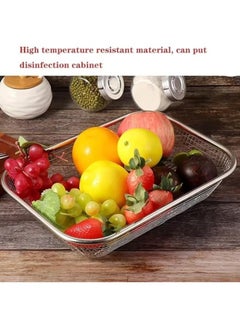 Happy Home Stainless Steel Kitchen Sink Strainer 34*24cm  - Image 2