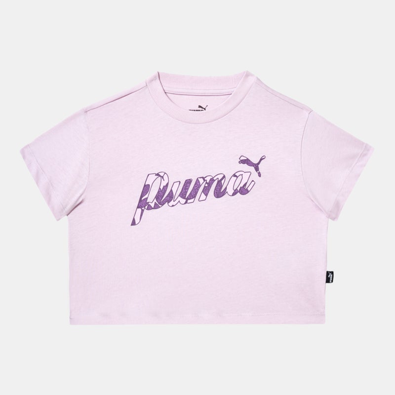 PUMA Kids' ESS+ Blossom Graphic T-Shirt - Image 1
