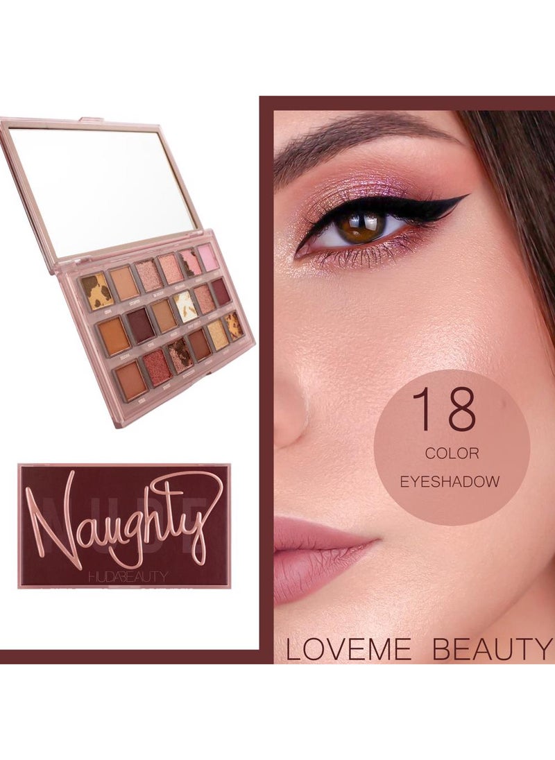 LOVEME BEAUTY Nighty eyeshadow palette 18 colors LOVME BEAUTY  - Image 1