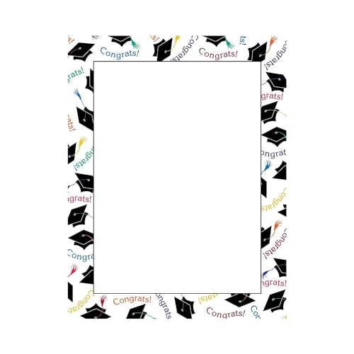 Great Papers! Graduation Letterhead, 8.5"x11", 80 Count (2014242) - Image 1
