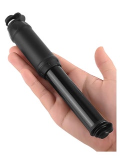 Arabest Bike Pump with Presta Schrader Valves, 100 PSI 80 PSI Bicycle Pump for Electric Bike Tire Mini Pump, Handheld Portable Bike Pump, Universal Small High Pressure Ball Needle Accessories  - Image 1