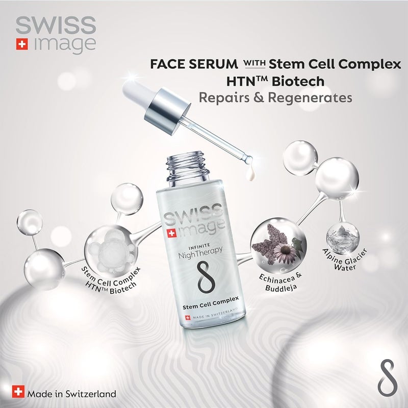 Swiss Image Infinite Nightherapy Face Serum 30 ml - Overnight Repair & Regeneration for All Skin Types - Image 2
