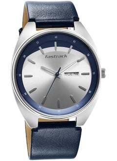 fastrack Analog Silver Dial Men Casual Watch Blue  - Image 2