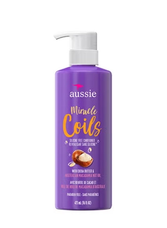 Conditioner Miracle Coils With Cocoa Butter And Australian Macadamia Nut Oil 473 ML