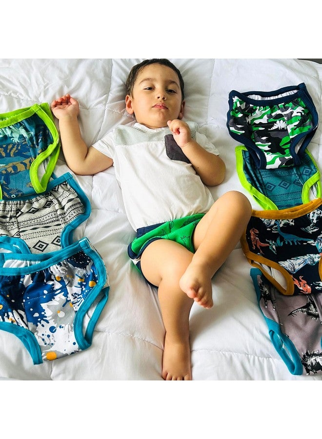 BIG ELEPHANT BIG ELEPHANT Baby Side Button Training Pants, Reusable Snaps on 100% Cotton Training Underwear for Toddler, 2 Years  - Image 1