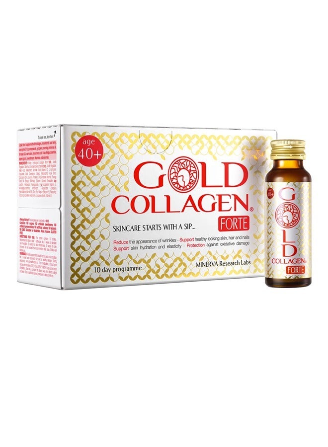 Gold Collagen Forte Skin Care Starts With A Sip - 10 Day Programme - Image 1