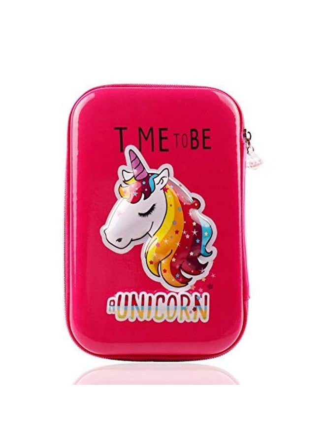 FunBlast Pencil Pouches for Girls Stylish, Unicorn Pouch for Girls, Pencil Case for Girls, Pencil Pouches - Pencil Pouches for Kids, Pencil Box for Girls, Pencil Case for Girls, Unicorn Pencil Pouch for Girls - Image 1