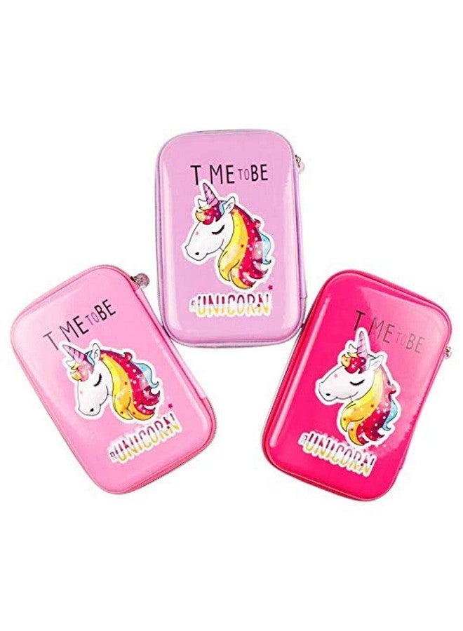 FunBlast Pencil Pouches for Girls Stylish, Unicorn Pouch for Girls, Pencil Case for Girls, Pencil Pouches - Pencil Pouches for Kids, Pencil Box for Girls, Pencil Case for Girls, Unicorn Pencil Pouch for Girls - Image 5