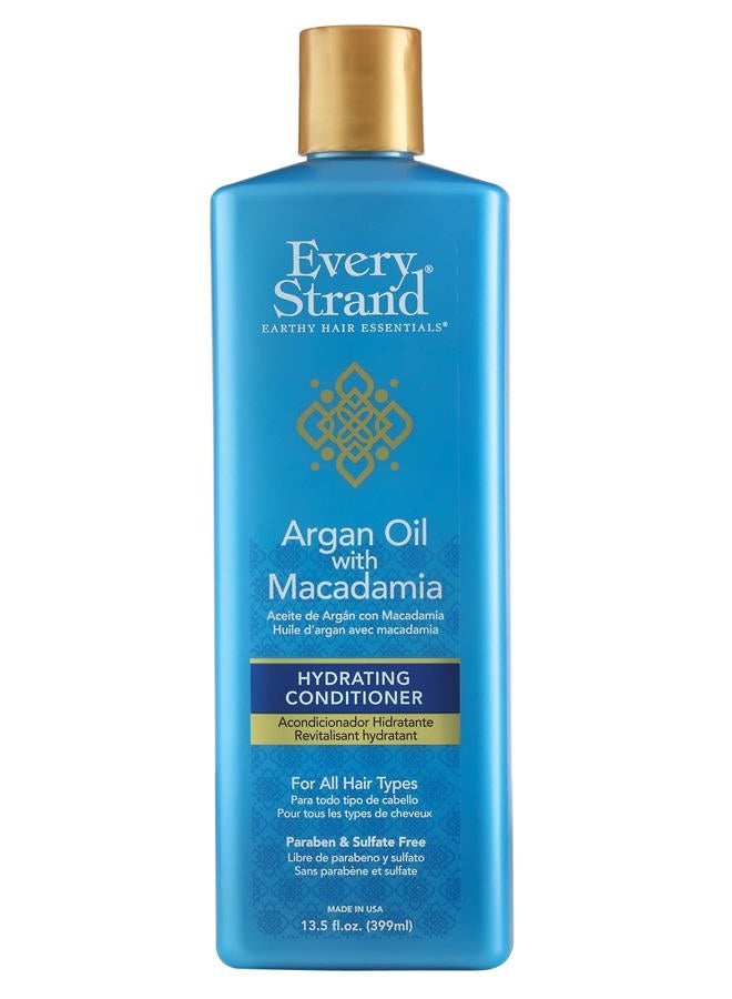 Every Strand Argan Oil With Macadamia Hydrating Conditioner, 13.5 Fl Ounce, 13.5 Ounce - Image 1