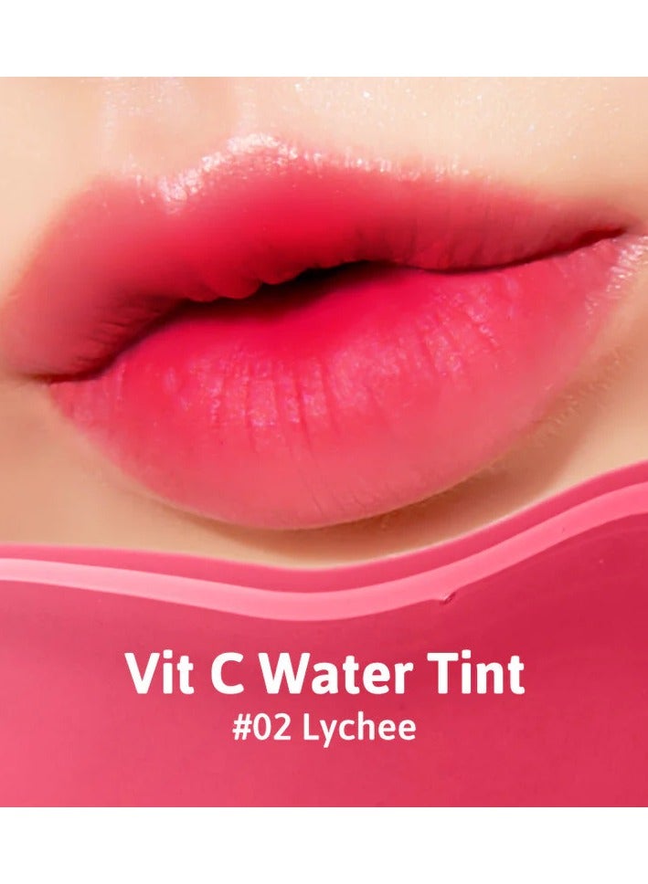 كاثي دول صبغة كاثي دول المائية بفيتامين سي - 02 ليتشي | صبغة شفاه بفيتامين سي مع ماء جيجو وزهرة الكاميليا | لون يدوم طويلاً - Image 2