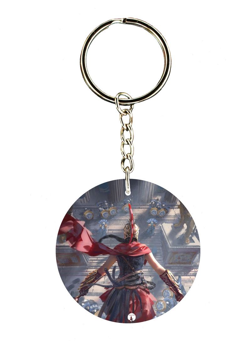 Assassins Creed Printed Keychain