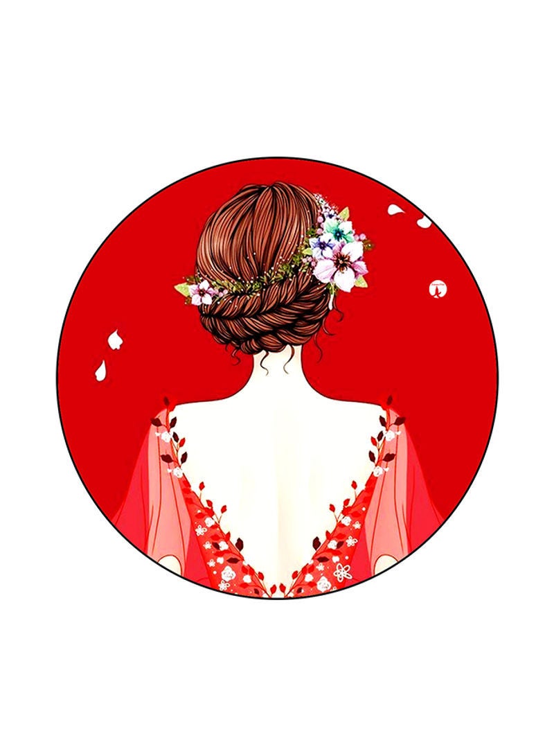 RKN A Girl Mouse Pad Multicolour